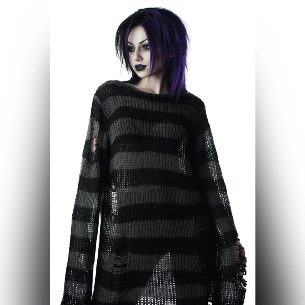Killstar Ash Soft Knit Sweater